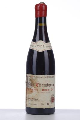GEVREY CHAMBERTIN LES CAZETIERS 2005 - Vincent et Denis Berthaut - 1 Bottle