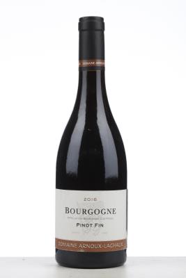 BOURGOGNE PINOT FIN 2016 - Arnoux Lachaux - 1 Bottle
