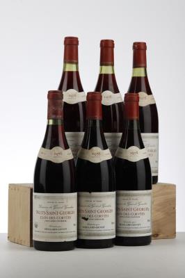 NUITS ST GEORGES CLOS DES CORVEES DOMAINE DE GENERAL GOUACHON 1978 - Moillard Grivot - 6 Bottles