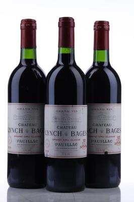 LYNCH BAGES 1989 - 3 Bottles