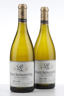 PULIGNY MONTRACHET LES FOLATIERES 2021 - Lucien Le Moine - 2 Bottles