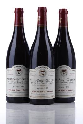 NUITS ST GEORGES LES CORVEES PAGETS 1995 - Robert Arnoux - 3 Bottles