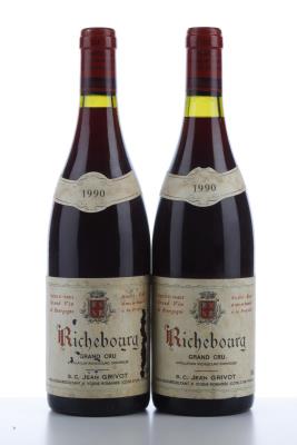 RICHEBOURG 1990 - Jean Grivot - 2 Bottles