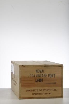 QUINTA DO NOVAL VINTAGE PORT 2004 - Quinta do Noval - 6 Bottles - Owc 6