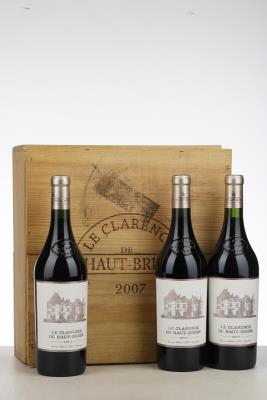CLARENCE DE HAUT BRION 2007 - Mc - 3 Bottles - Owc 3