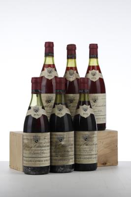 GEVREY CHAMBERTIN LES VIGNES BELLES 1976 - Grafe Lecocq - 6 Bottles