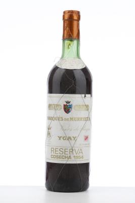 YGAY RESERVA 1954 - Marques de Murrieta - 1 Bottle