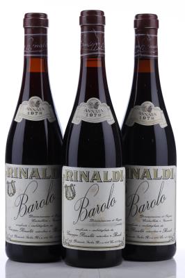 BAROLO 1978 - Giuseppe Rinaldi  - 3 Bottles