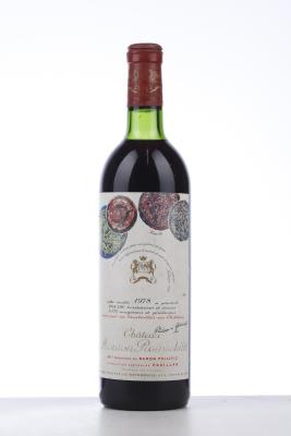 MOUTON ROTHSCHILD 1978 - Mc - 1 Bottle