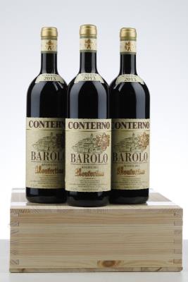 BAROLO RISERVA MONFORTINO 2013 - Giacomo Conterno - 3 Bottles - Owc 3