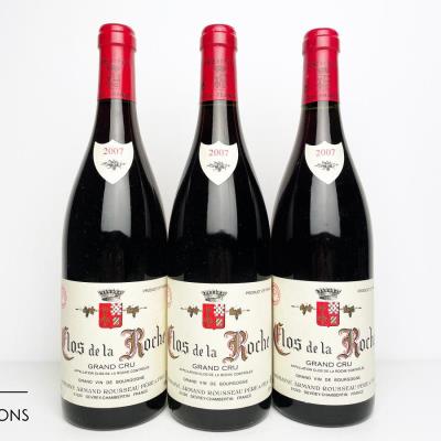 CLOS DE LA ROCHE 2007 - Armand Rousseau - 3 Bottles