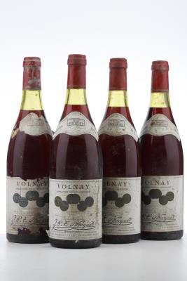 VOLNAY 1976 - Leonce Bocquet - 4 Bottles