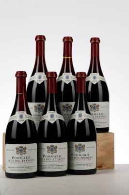 POMMARD CLOS DES EPENOTS 2000 - Chateau de Meursault - 6 Bottles - Oc 6