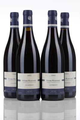 VOSNE ROMANEE LES BARREAUX 2002 - Anne Gros - 4 Bottles