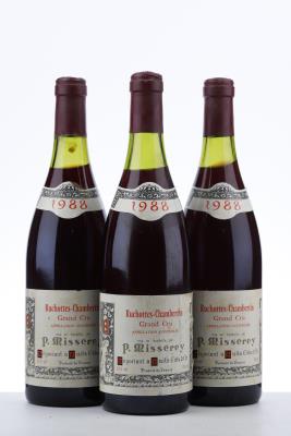 RUCHOTTES CHAMBERTIN 1988 - Misserey - 3 Bottles