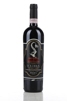 BRUNELLO DI MONTALCINO CASE BASSE RISERVA 1991 - Soldera - 1 Bottle