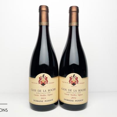 CLOS DE LA ROCHE VIEILLES VIGNES 2014 - Ponsot - 2 Bottles