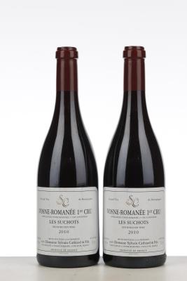 VOSNE ROMANEE LES SUCHOTS 2010 - Sylvain Cathiard - 2 Bottles