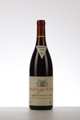 CHATEAUNEUF DU PAPE RAYAS 1999 - Reynaud - 1 Bottle