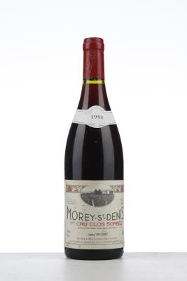 MOREY ST DENIS CLOS SORBES 1990 - Jacky Truchot - 1 Bottle