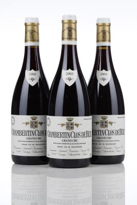 CHAMBERTIN CLOS DE BEZE 2005 - Armand Rousseau - 3 Bottles