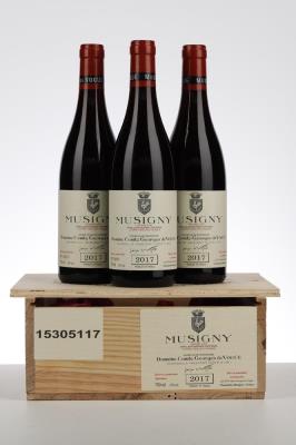MUSIGNY CUVEE VIEILLES VIGNES 2017 - Comte de Vogue - 3 Bottles - Owc 3