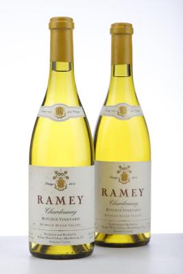 RAMEY RITCHIE VINEYARD CHARDONNAY 2012 - Ramey Cellars - 2 Bottles