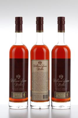WILLIAM LARUE WELLER KENTUCKY STRAIGHT BOURBON WHISKY  - William Larue Weller - Alc 67,7% - Barrel Proof - 3 Bottles - Oc 3