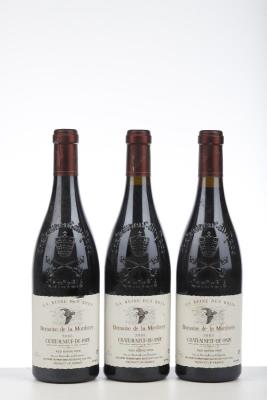 CHATEAUNEUF DU PAPE LA REINE DES BOIS 2003 - Domaine de la Mordoree - 3 Bottles