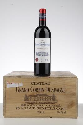 GRAND CORBIN D'ESPAGNE 2018 - Mc - 12 Bottles - Owc 12