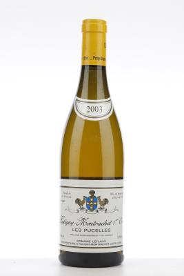 PULIGNY MONTRACHET LES PUCELLES 2003 - Domaine Leflaive - 1 Bottle