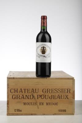 GRESSIER GRAND POUJEAUX 1996 - Mc - 12 Bottles - Owc 12