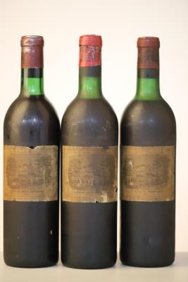 LAFITE ROTHSCHILD 1971 - Mc - 3 Bottles