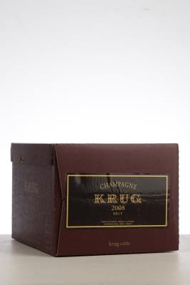 KRUG VINTAGE BRUT 2008 - Krug - 6 Bottles - Oc 6