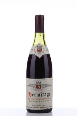 HERMITAGE ROUGE 1978 - JL Chave - 1 Bottle