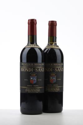 BRUNELLO DI MONTALCINO 1991 - Biondi Santi - 2 Bottles