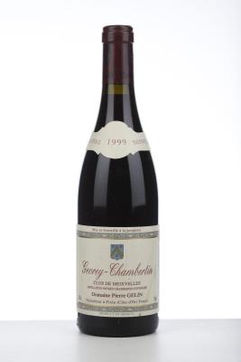 GEVREY CHAMBERTIN CLOS DE MEIXVELLES 1999 - Pierre Gelin - 1 Bottle