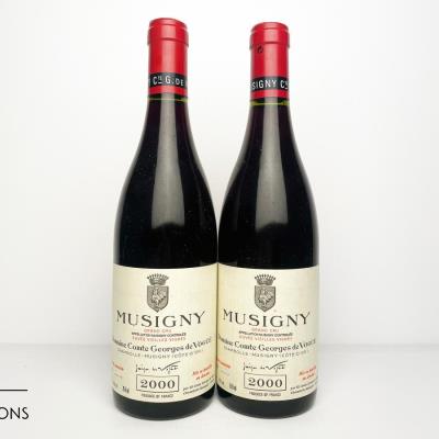 MUSIGNY CUVEE VIEILLES VIGNES 2000 - Comte de Vogue - 2 Bottles