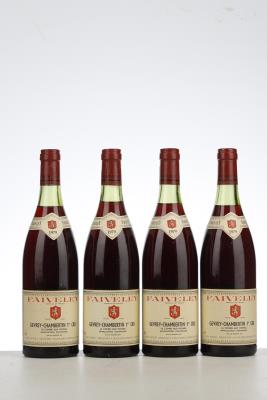 GEVREY CHAMBERTIN LA COMBE AUX MOINES 1979 - Faiveley - 4 Bottles