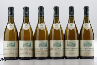 MEURSAULT PERRIERES 1996 - Jacques Prieur - 6 Bottles