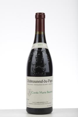 CHATEAUNEUF DU PAPE CUVEE MARIE BEURRIER 2005 - Henri Bonneau - 1 Bottle