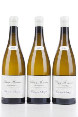 PULIGNY MONTRACHET LES COMBETTES 2023 - Etienne Sauzet - 3 Bottles
