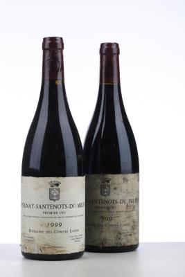 VOLNAY SANTENOTS DU MILIEU 1999 - Comtes Lafon - 2 Bottles