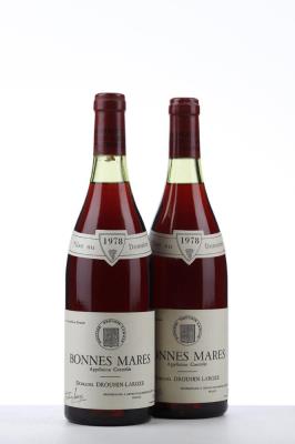 BONNES MARES 1978 - Drouhin Laroze - 2 Bottles