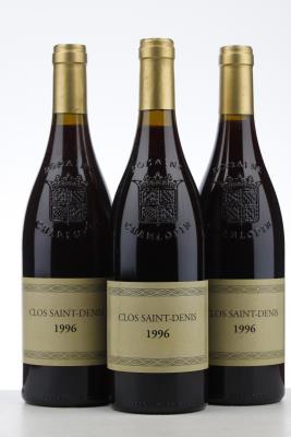 CLOS ST DENIS 1996 - Philippe Charlopin Parizot - 3 Bottles