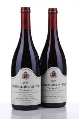 CHAMBOLLE MUSIGNY LES SENTIERS 2009 - Robert Groffier - 2 Bottles