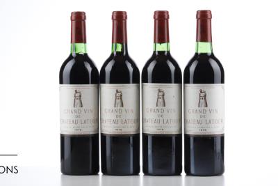 LATOUR 1975 - 4 Bottles