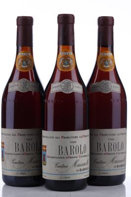 BAROLO 1970 - Cantina Mascarello  - 3 Bottles
