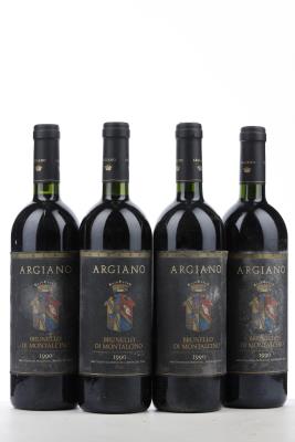 BRUNELLO DI MONTALCINO RISERVA 1990 - Argiano - 4 Bottles