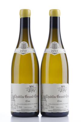 CHABLIS CLOS 2015 - Raveneau - 2 Bottles